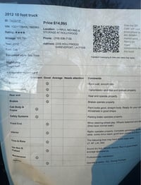 Image 5 of 2012 GMC Box Truck.