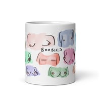 Image 3 of boobies glossy mug