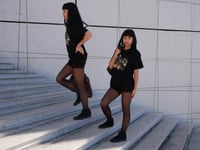 Image 3 of CHROME TEE *GOLD*