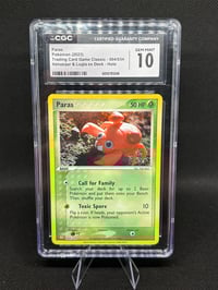 Image 1 of Paras 004/034 Holo CGC Gem Mint 10 - Shipping included!