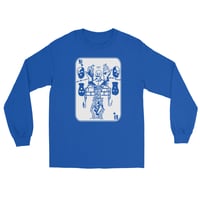 Image 1 of N8 of Hearts by MISCREAT3D Men’s Long Sleeve Shirt (+ more colors)