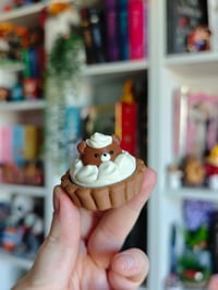 Clickers tartaleta con osito con crema