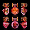 Gold Ruby Gemception Pendant