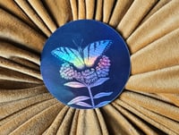 Image 2 of "Tiger Swallowtail & Milkweed" Sticker