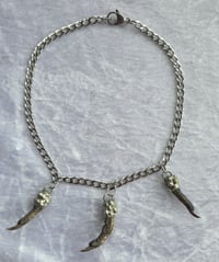 Image 2 of 3 Pheasant toe necklace