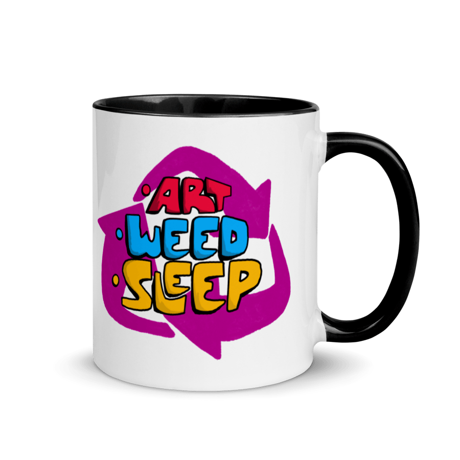 Image of Art Weed Sleep Mug