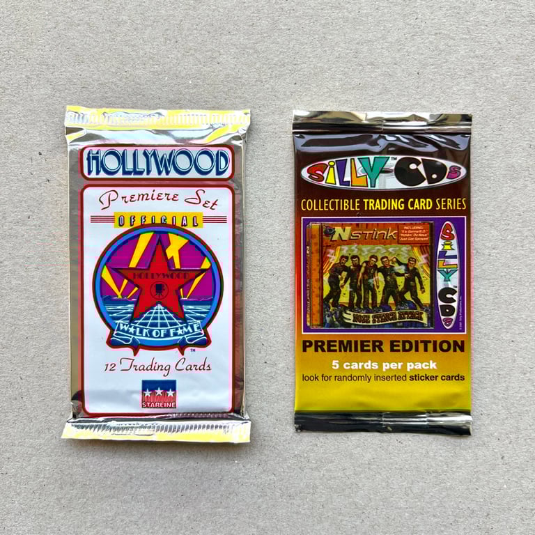 HOLLYWOOD 1991 / SILLY CDs Y2K TRADING CARDS