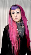 Goth Floral Bandana