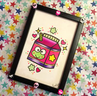 Image 1 of Keroppi Juicebox Original Painting 🐸 