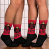 Red and Black BOSSFITTED Socks
