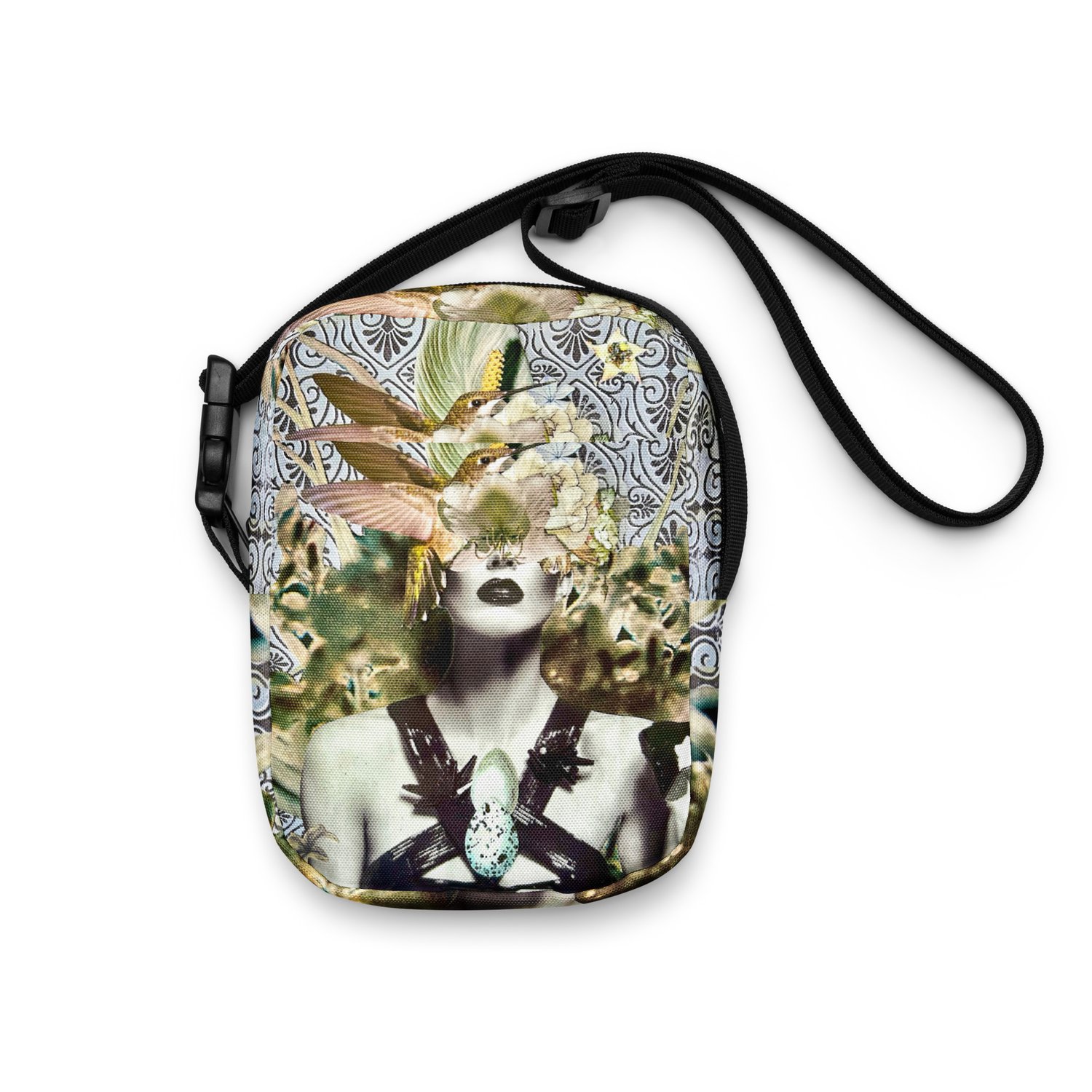 Image of The Personification of Smoke - All Over Print Utility Crossbody Bag