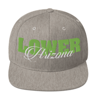 Image 6 of Lower AZ Bold Fyne Line Snapback Hat