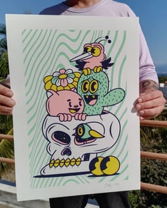 Image of Silkscreen 70-50cm edition of 25 signed and numbered 