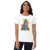 Image 2 of HI FREQUENCY Women's short sleeve t-shirt 