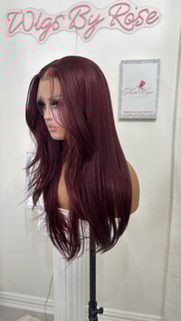 Image 4 of Burgundy blowout luxury (ready to ship) 