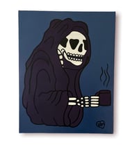 Dead Coffee-Dark Purple Robe