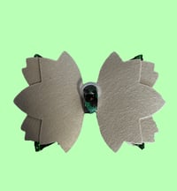 Image 3 of St. Patrick’s Day Cheeta Print Tumbler Straw Topper Bow