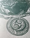 Felicitas Letterpress Print Forest