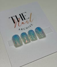 Image 4 of Prism Opal Accent Nails Short