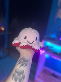 Image 1 of Reversible Emotions Octopus Plushie