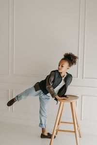 Image 8 of Gilet sans manches LOVE ENFANT