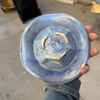 Image 4 of Blue & Black Flutter Dish