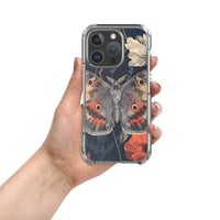 Image 9 of Grunge Goth Style Cottagecore Moth Clear Case for iPhone®