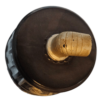 Image 3 of Black Belly Stove Ceramic Cookie Jar by Mugsroyale