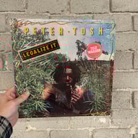 Peter Tosh – Legalize It - US FIRST PRESS LP WITH ORIGINAL HYPE STICKERS! 