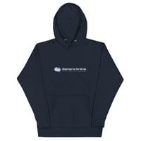 Gamers.Online Unisex Hoodie- Navy