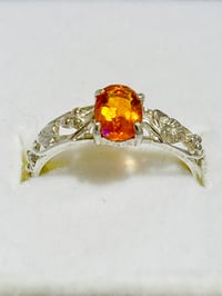 Image 4 of Mexican Fire Opal Vintage Style Ring | Size 7 Ring