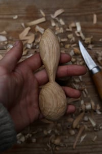 Image 3 of Cherry Wood eating spoon 