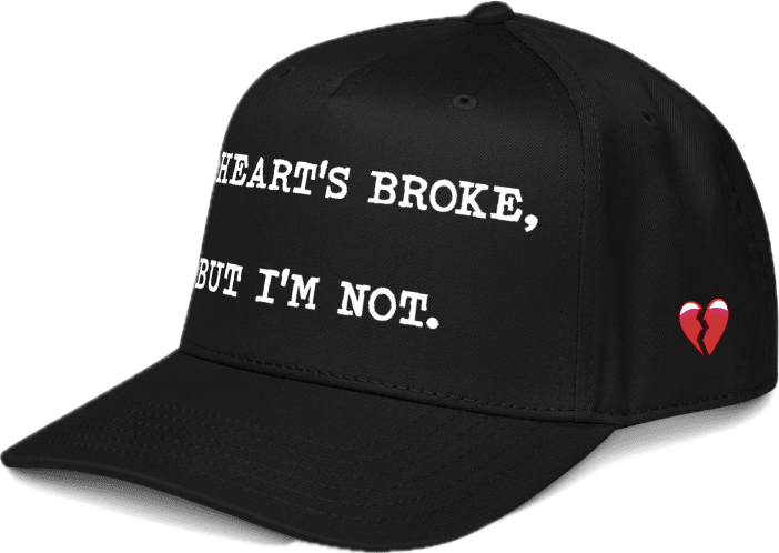 my heart’s broke hat 