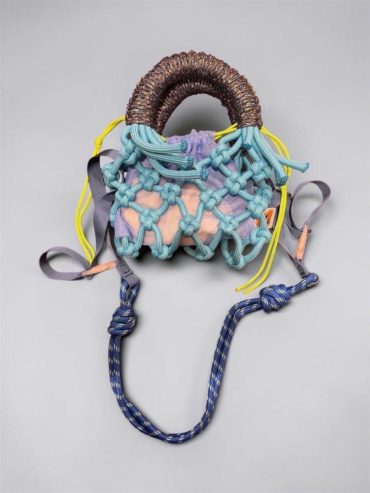 Image of Sunshine Bag MINI- Blue/blue
