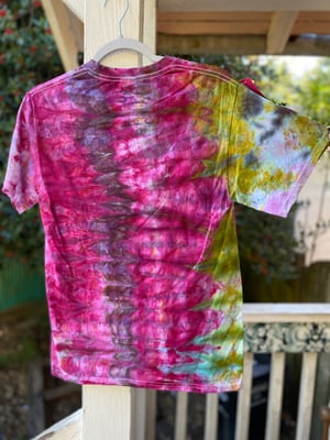 Image of SMALL Party At Your Own Pace Tie Die Shirt 5