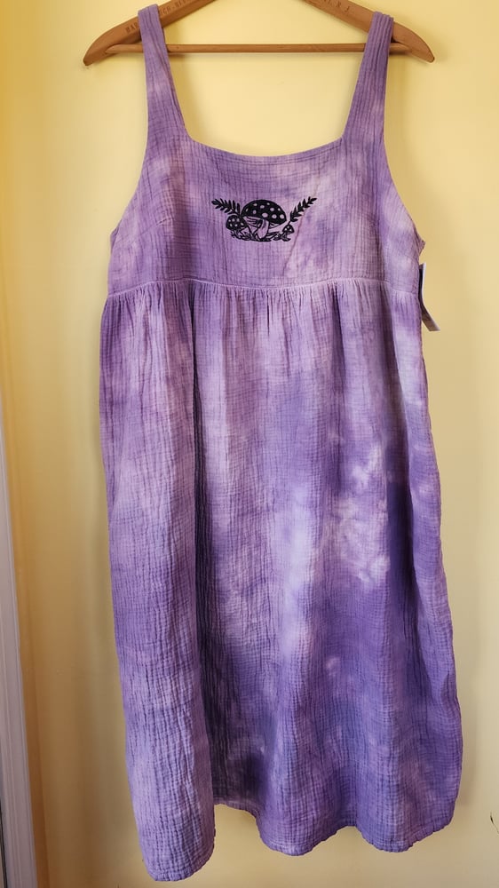 Image of XL comfy plum dress