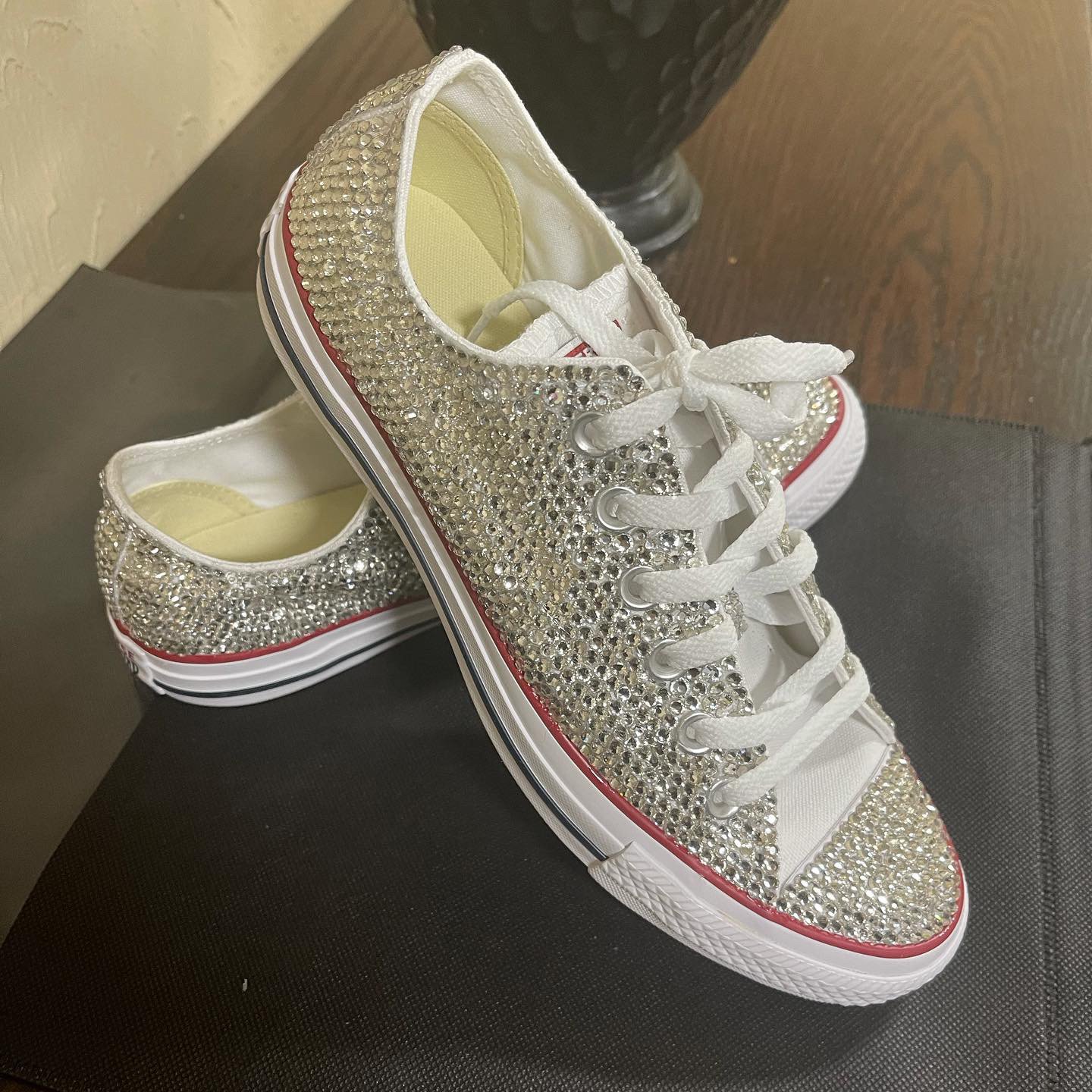 Bling Converse The Pink Sunflower