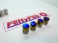 Image 1 of Titanium valve stem caps