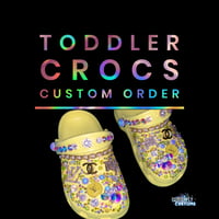 CUSTOM TODDLER CROCS