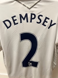 Image 5 of Tottenham Hotspur “DEMPSEY 2” 2012/13 Home Shirt + patches (L)