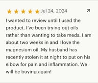 Image 5 of Magnesium Body Spray – Natural Muscle & Relaxation Spray for Sore, Achy Muscles