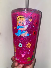 Image 1 of Princess acrylic snowglobe 