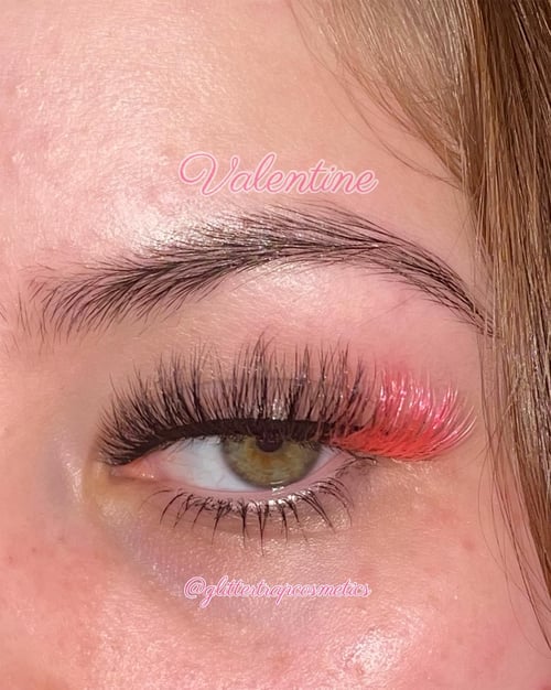 Image of Valentine💝 Colorful Faux Mink Lashes