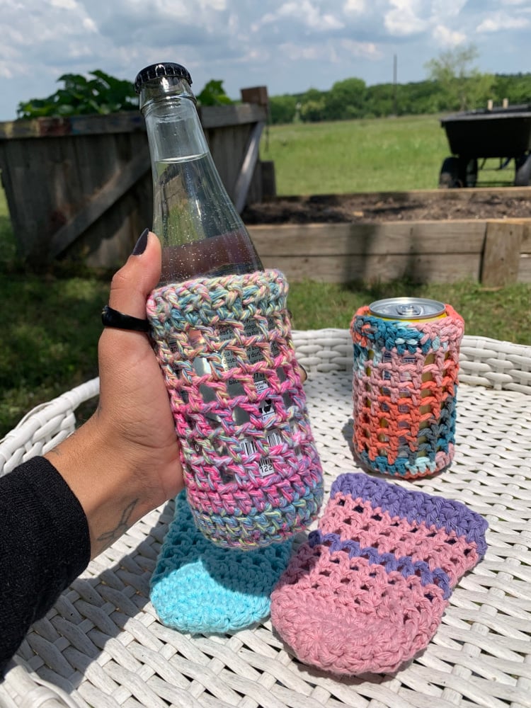Image of ✧Meadow 4pcs Coozie Set
