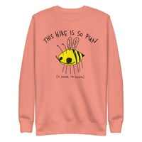 Image 3 of hike Unisex Premium Sweatshirt 