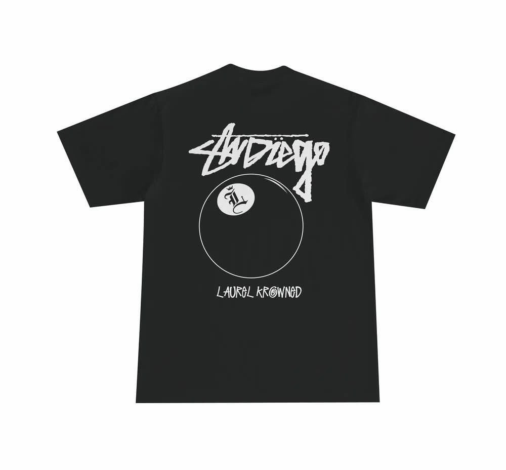 Image of "8 BALL" Tee (Black)