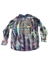 Image of Large Pink Floyd Dyed Flannel