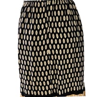 Image 4 of Vintage Abstract Sunflower Mixed Pattern Midi Skirt - XL 