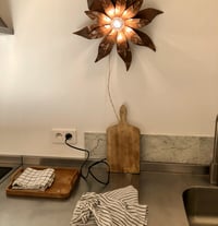 Image 1 of Lampe Applique fleur