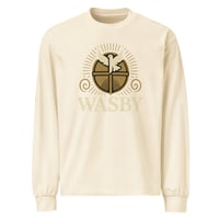 Image 3 of WASBY® Premium Heavyweight Christian Long Sleeve Shirt | Organic Faithwear